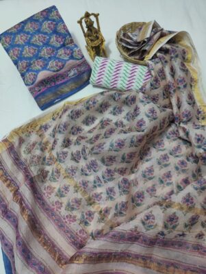 Beautiful Maheshwari Silk Dress Materials (21)