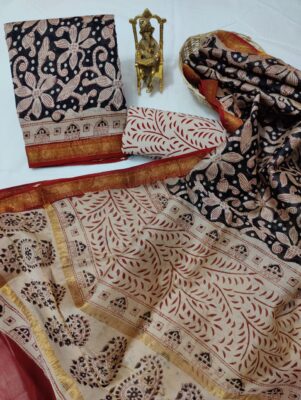 Beautiful Maheshwari Silk Dress Materials (27)