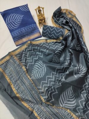 Beautiful Maheshwari Silk Dress Materials (6)