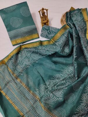 Beautiful Maheshwari Silk Dress Materials (7)