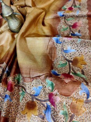 Handloom Pure Tussar Silk Sarees (12)