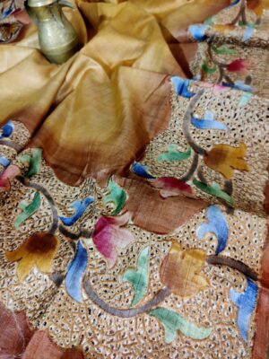 Handloom Pure Tussar Silk Sarees (13)