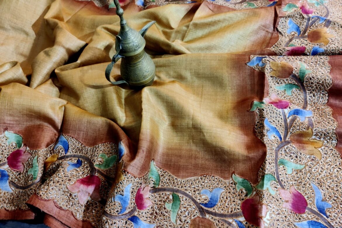 Handloom Pure Tussar Silk Sarees (16)