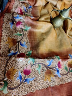 Handloom Pure Tussar Silk Sarees (18)