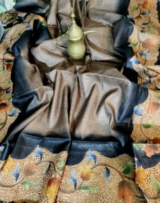 Handloom Pure Tussar Silk Sarees (8)