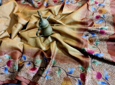 Handloom Pure Tussar Silk Sarees (9)