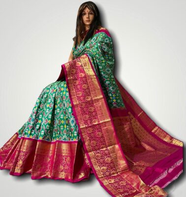 Latest And Exclusive Ikkath Sarees Collection (15)