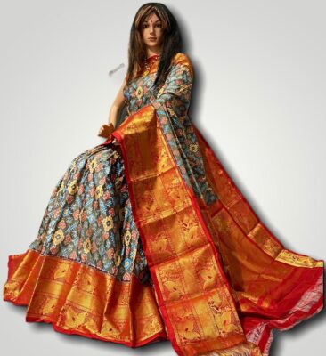 Latest And Exclusive Ikkath Sarees Collection (21)