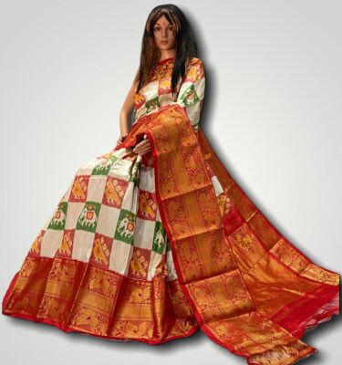 Latest And Exclusive Ikkath Sarees Collection (27)