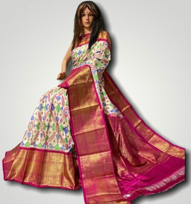 Latest And Exclusive Ikkath Sarees Collection (31)