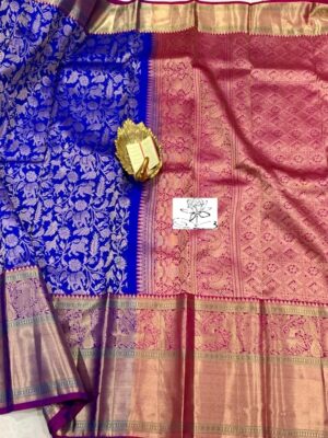 Latest Bridal Kanjivaram Pure Silk Sarees (1)