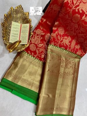 Latest Bridal Kanjivaram Pure Silk Sarees (2.5)