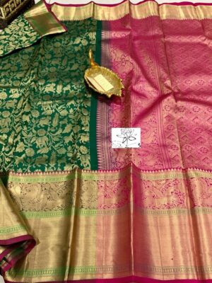 Latest Bridal Kanjivaram Pure Silk Sarees (8)