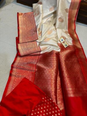 Pure Katan Silk Sarees With Blouse (8)