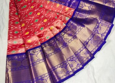 Pure Pochampally Soft Silk Sarees With Blouse (15)