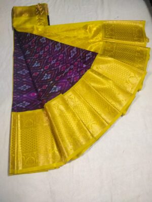 Pure Pochampally Soft Silk Sarees With Blouse (2)