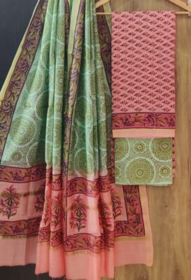 Beautiful Chanderi Silk Dresses (11)