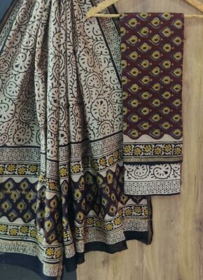 Beautiful Chanderi Silk Dresses (25)