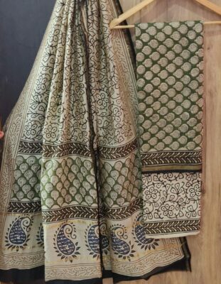 Beautiful Chanderi Silk Dresses (34)