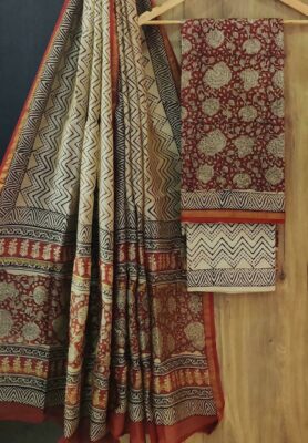 Beautiful Chanderi Silk Dresses (36)