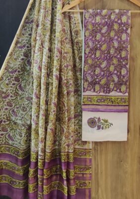 Beautiful Chanderi Silk Dresses (6)