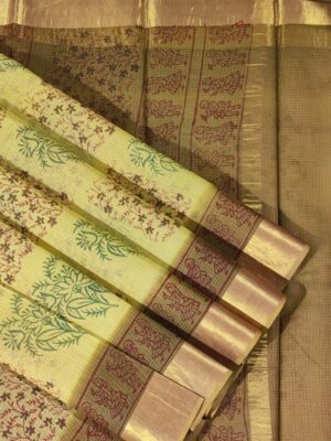 Beautiful Kota Silk Sarees With Block Prints (3)