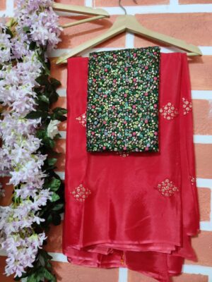 Exclusive Chinnon Shaded Sarees (8)