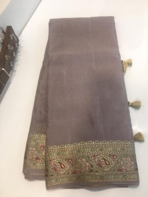 Exclusive Georgeete Sarees With Blouse (25)