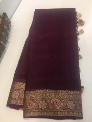 Exclusive Georgeete Sarees With Blouse (6)