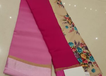 Latest Chiffon Shaded Sarees With Blouse (8)