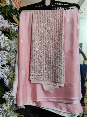 Latest Collection Chinnons With Designer Blouse (12)