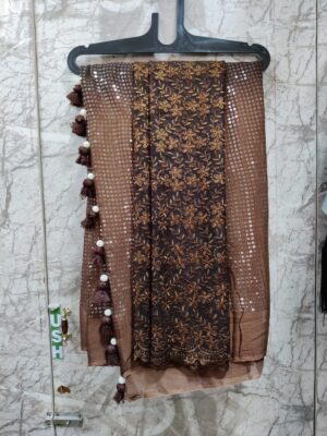 Latest Collection Chinnons With Designer Blouse (38)