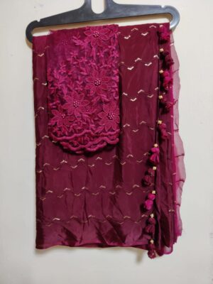 Latest Collection Chinnons With Designer Blouse (50)