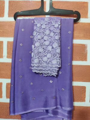 Latest Collection Chinnons With Designer Blouse (77)
