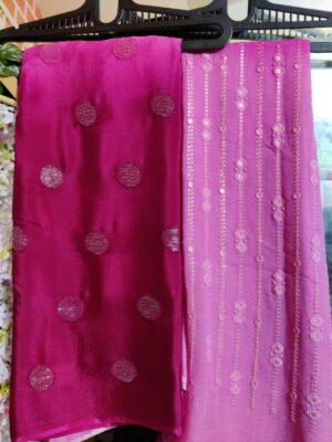 Latest Collection Chinnons With Designer Blouse (8)