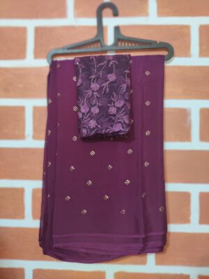 Latest Collection Chinnons With Designer Blouse (81)