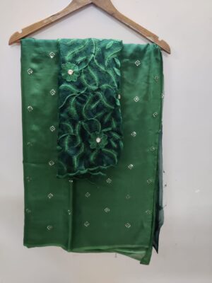 Pure Chinnon Sarees Collection With Prices (3)