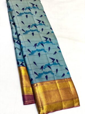 Pure Kanchipuram Silk Designer Sarees (10)