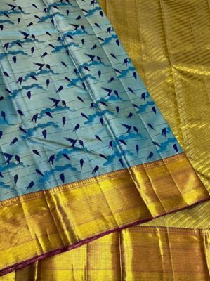 Pure Kanchipuram Silk Designer Sarees (4)