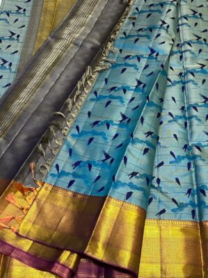 Pure Kanchipuram Silk Designer Sarees (6)