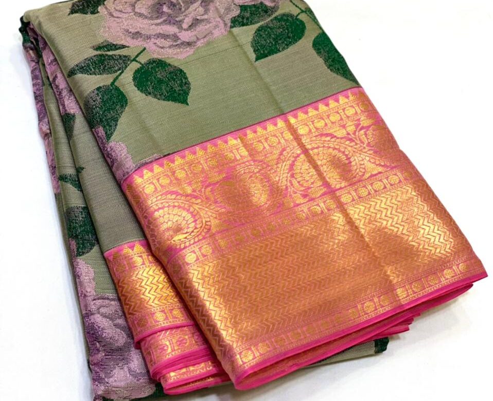 Pure Kanchipuram Silk Designer Sarees (7)