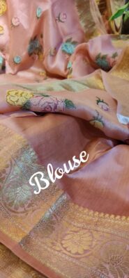 Pure Kora Silk Sarees With Blouse (15)
