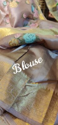 Pure Kora Silk Sarees With Blouse (23)