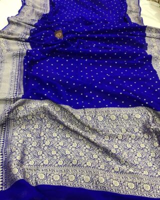 Handwoven Georgette Sarees With Price (1)