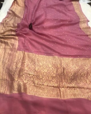 Handwoven Georgette Sarees With Price (14)