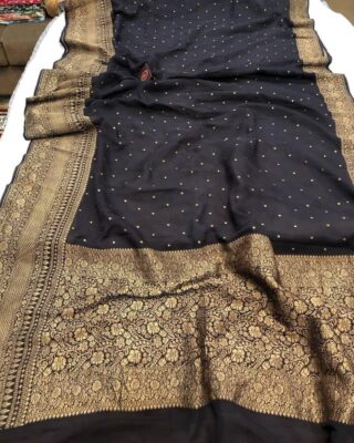 Handwoven Georgette Sarees With Price (15)