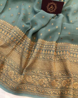 Handwoven Georgette Sarees With Price (17)