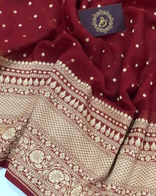 Handwoven Georgette Sarees With Price (2)