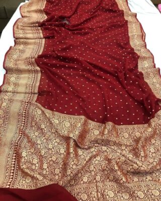 Handwoven Georgette Sarees With Price (5)