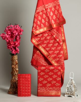 Latest Collection Maheshwari Silk Dresses With Price (1)